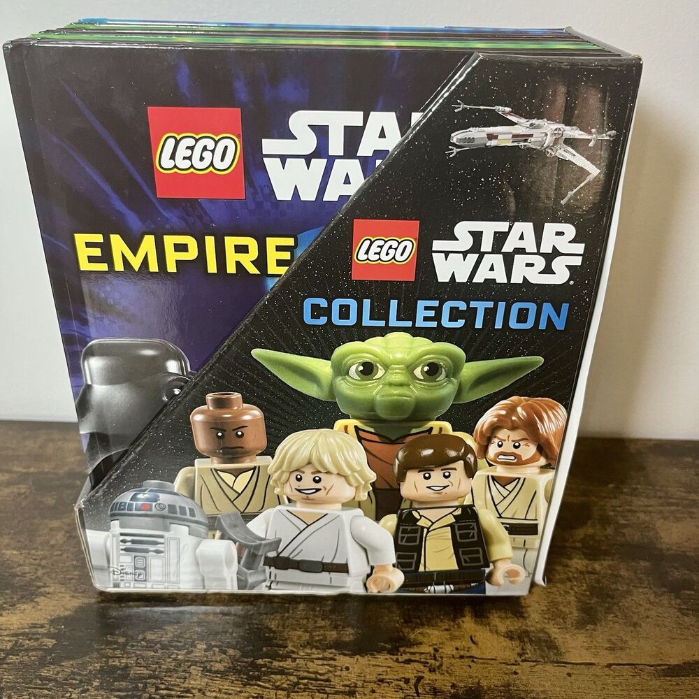 LEGO Star Wars Collection 10 Book Set HC 2015 DK Disney No Minifigures Bundle